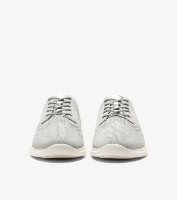 Sale Cole Haan Women's ZERØGRAND Meritt Stitchlite™ Oxfords Silver