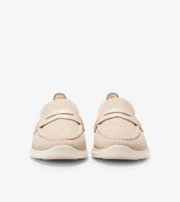 Sale Cole Haan Women's ZERØGRAND Meritt Stitchlite™ Loafers GoldStitchlite™-Sandollar