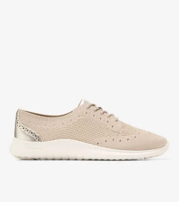 Clearance Cole Haan Women's ZER&Oslash;GRAND Meritt Stitchlite&trade; Oxfords Rye-GoldMetallic