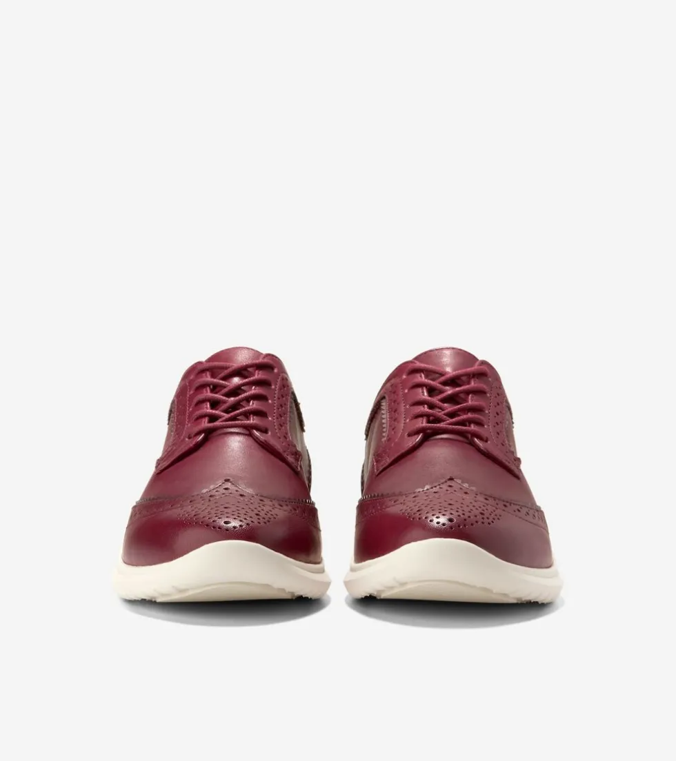 womens-zeroslashgrand-meritt-w-VxqnLAjI-1.webp Discount Cole Haan Women's ZERØGRAND Meritt Wingtip Oxfords BlackCherry-Ivory