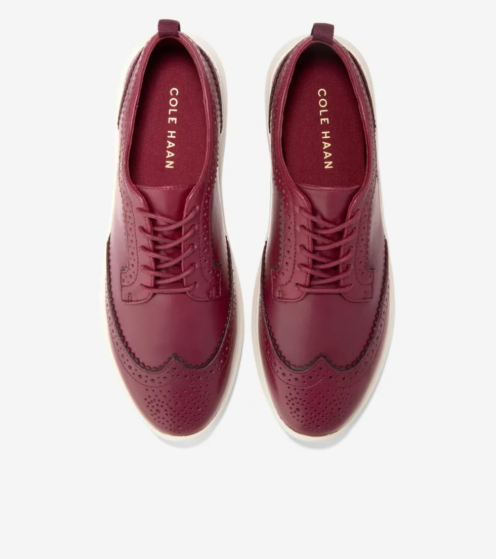 womens-zeroslashgrand-meritt-w-VxqnLAjI-3.webp Discount Cole Haan Women's ZERØGRAND Meritt Wingtip Oxfords BlackCherry-Ivory