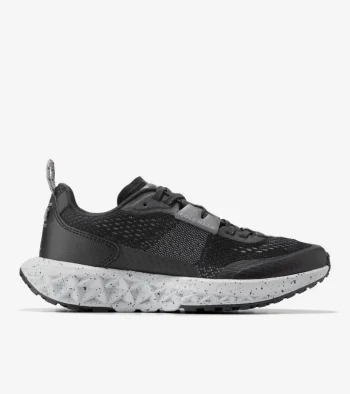 Outlet Cole Haan Women's ZER&Oslash;GRAND Outpace III All-Terrain Running Shoes Black-QuietShade-OpticWhite